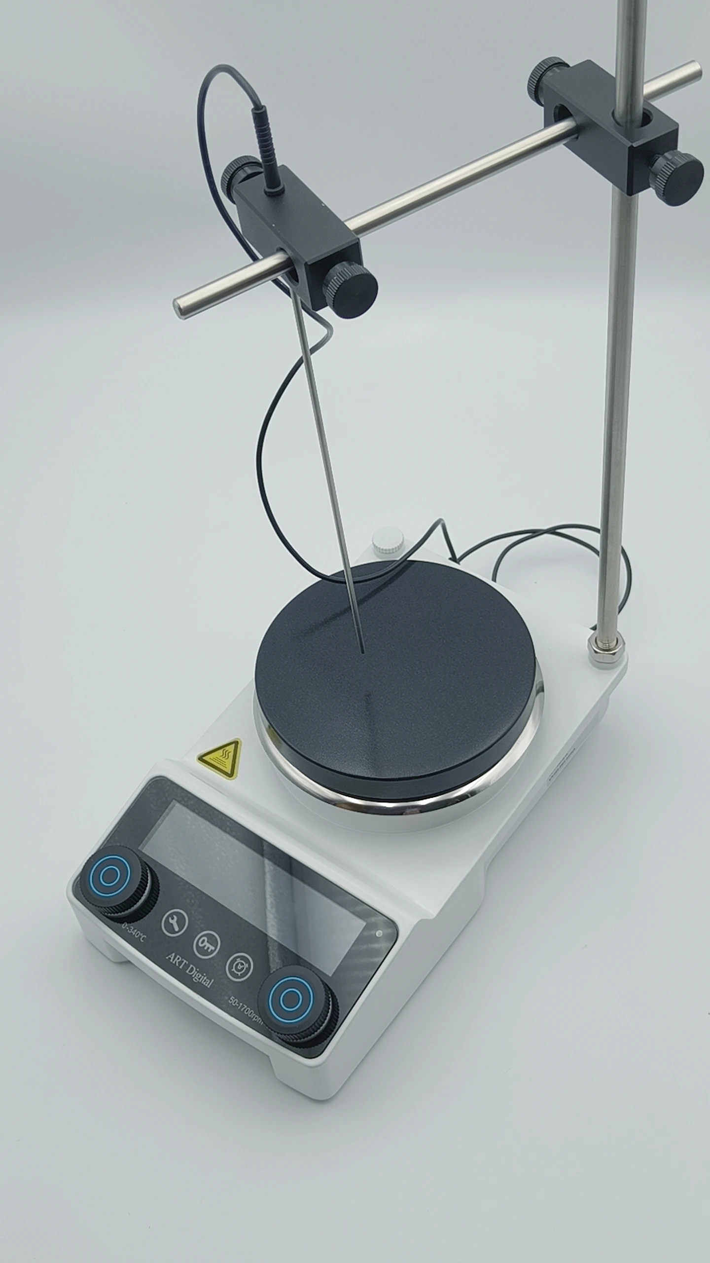 Lab Magnetic Stirrer Hot Plate - Büyük Kapasiteli LCD Dijital Ekranlı Isıtıcı
