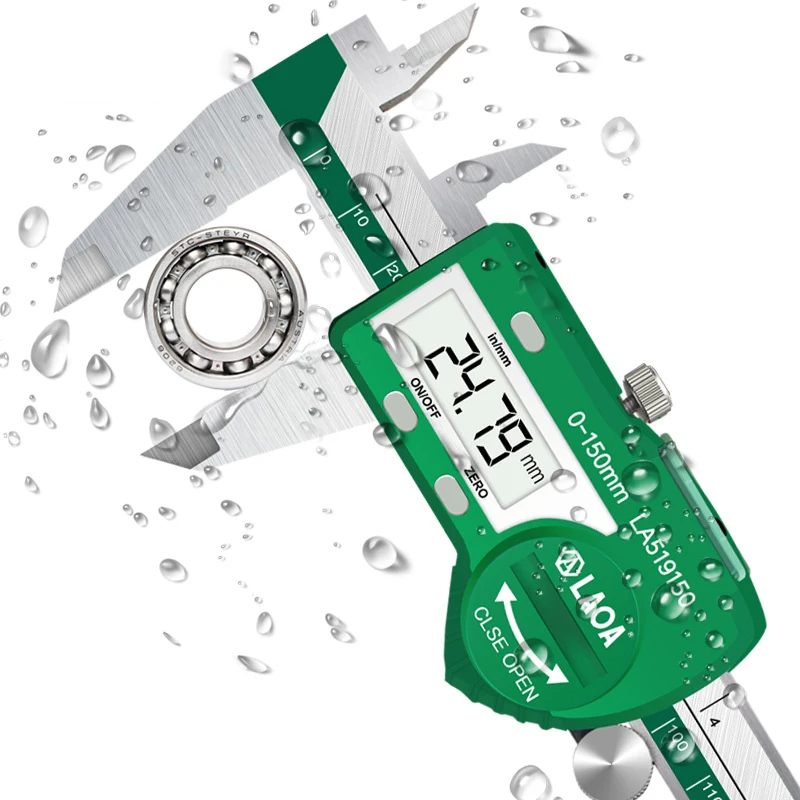 Digital Caliper 150Mm Stainless Steel - LAOA Dijital Sürmeli Kumpas 6 inç