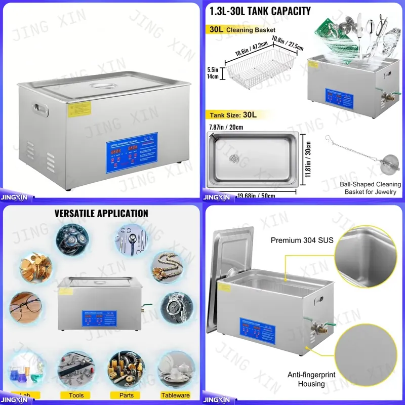 Dijital Ultrasonik Temizleyici - Ultrasonic Cleaner 30L Industrial incelemesi ve fiyatı