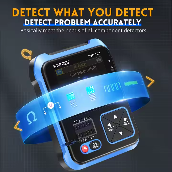 FNIRSI DSO-TC3 Mini El Tipi Di - Fnirsi Digital Oscilloscope Handheld incelemesi ve fiyatı