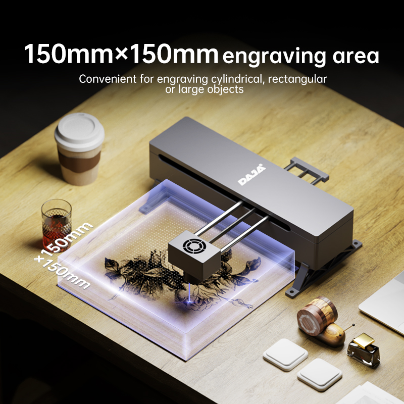 Yeni DAJA DJ7 Lazer Gravür CNC - Fiber Laser Marking Machine 30W incelemesi ve fiyatı