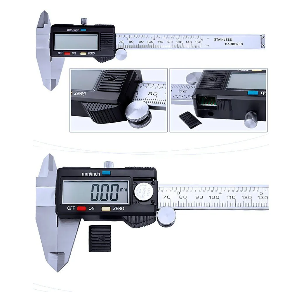 Yüksek Hassasiyetli Dijital Ve - Digital Caliper 150Mm Stainless Steel incelemesi ve fiyatı